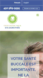 Mobile Screenshot of dentisteconfort.ca